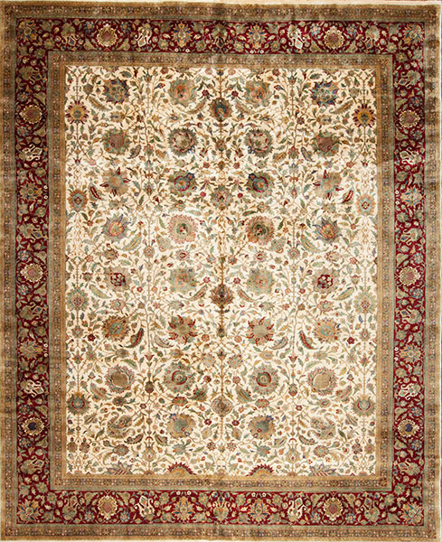 112218 GOLDEN AGE <br> KINGDOM, IVORY/RED 
